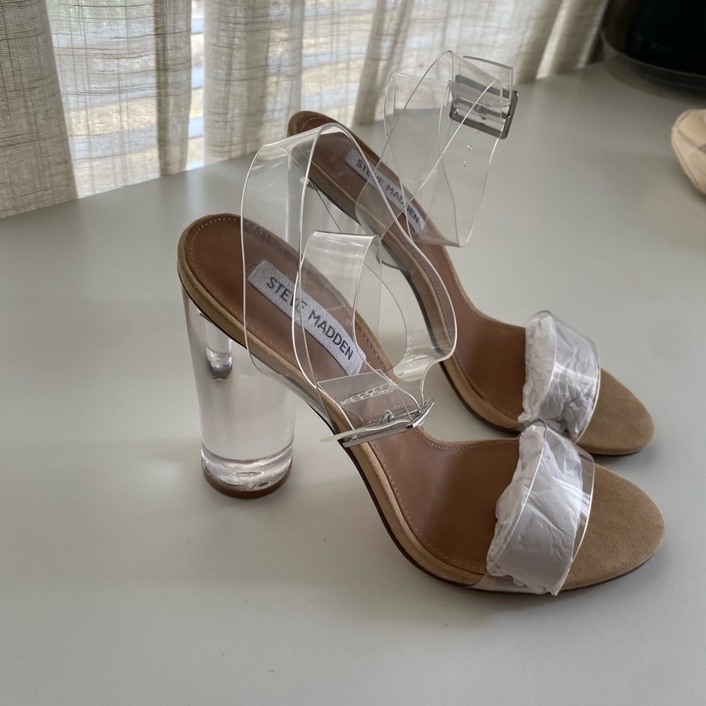Steve Madden | Clear Heels